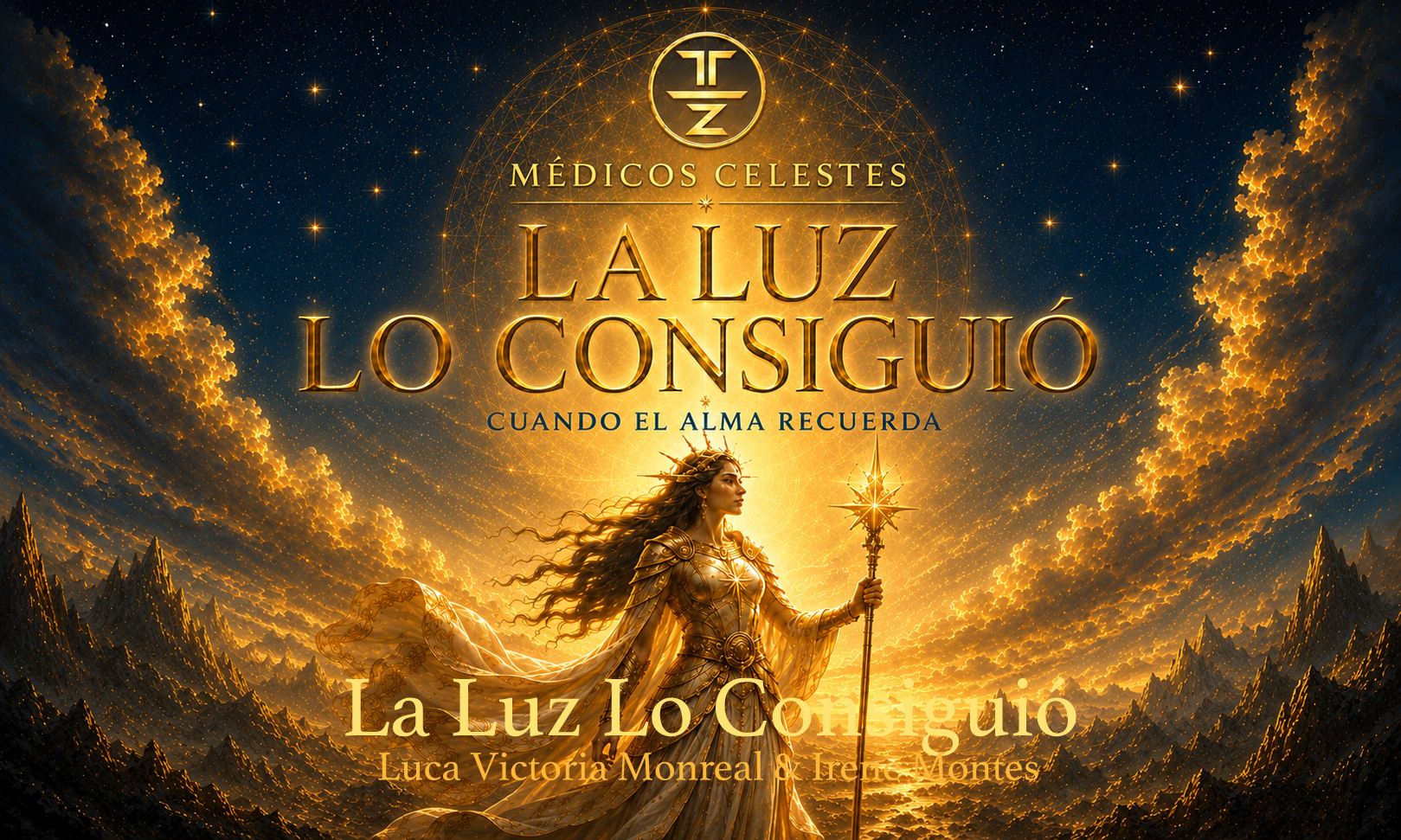 Cartel de la canción La Luz Lo Consiguió de Médicos Celestes